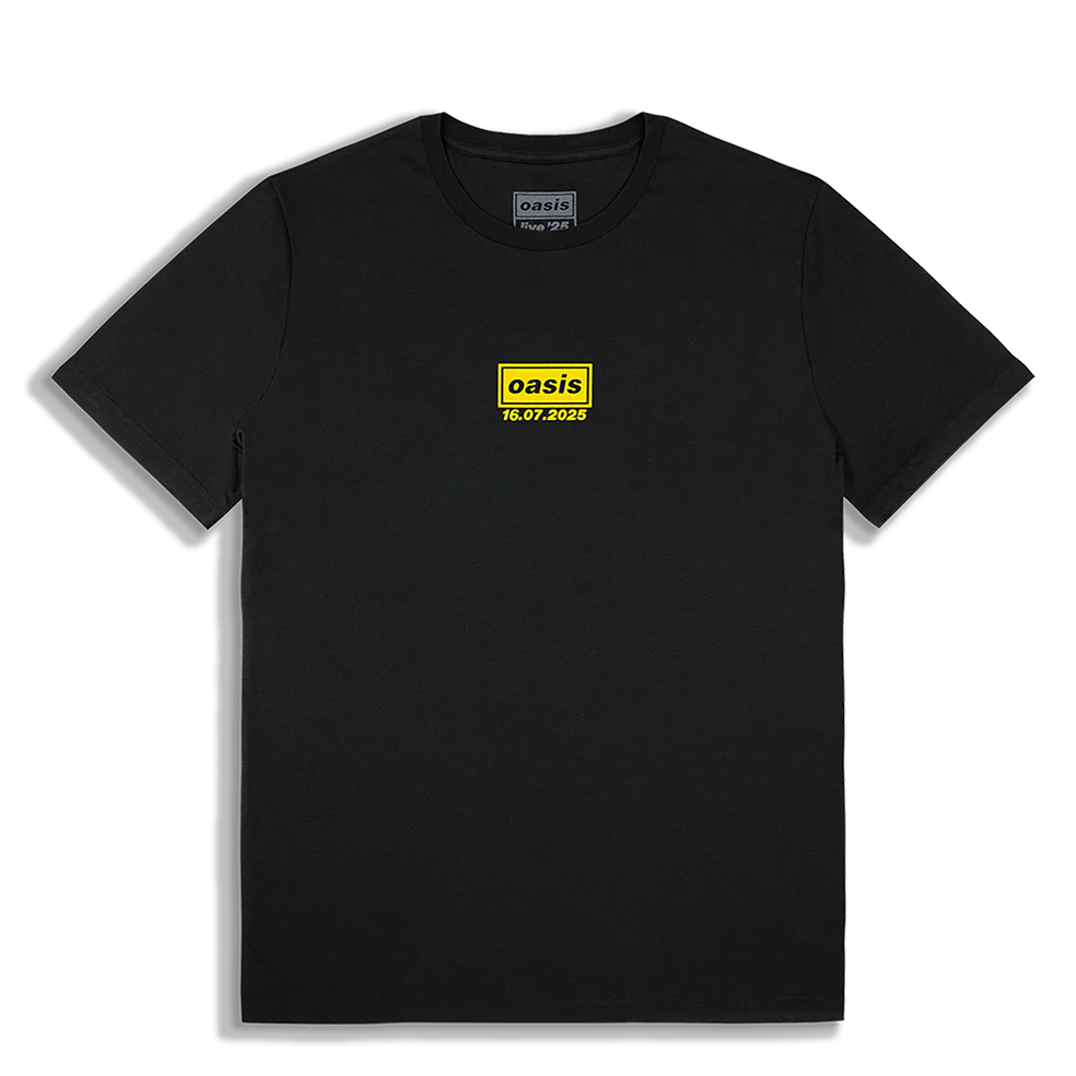 Live '25 Manchester Event T-Shirt Black - Image 4
