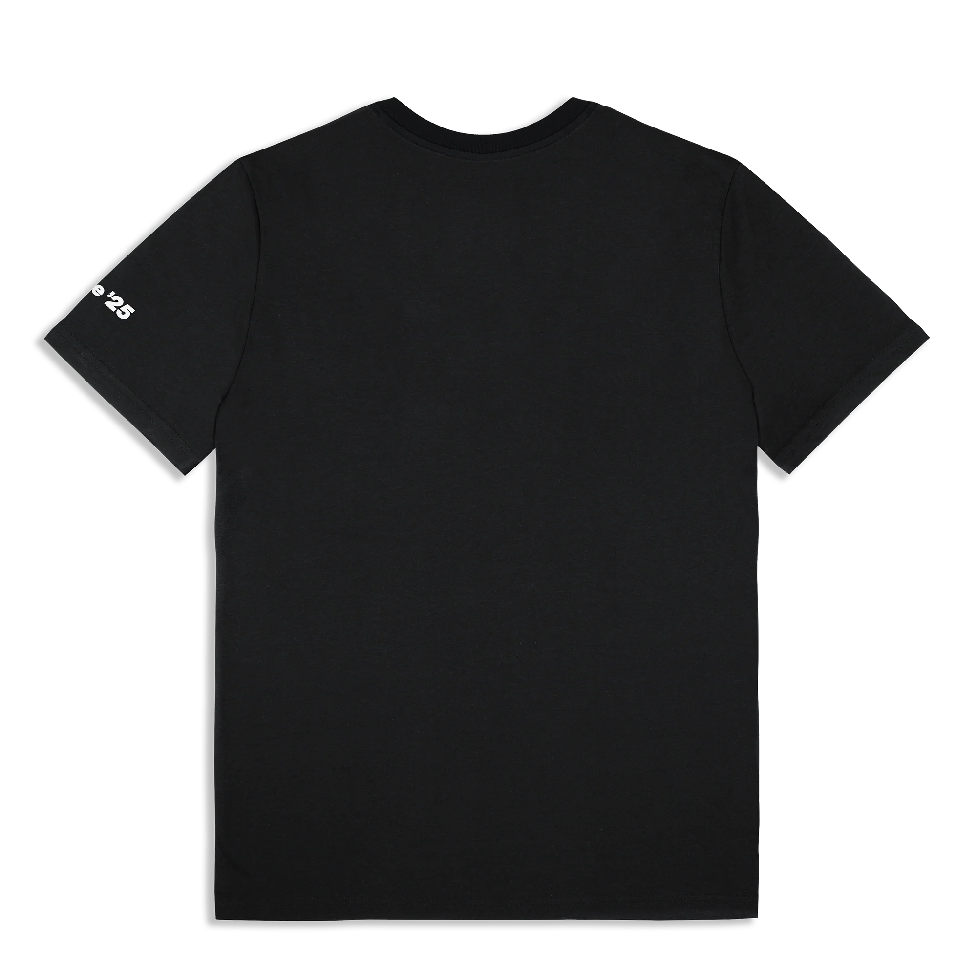 Live '25 Stencil Logo T-Shirt Black - Image 2