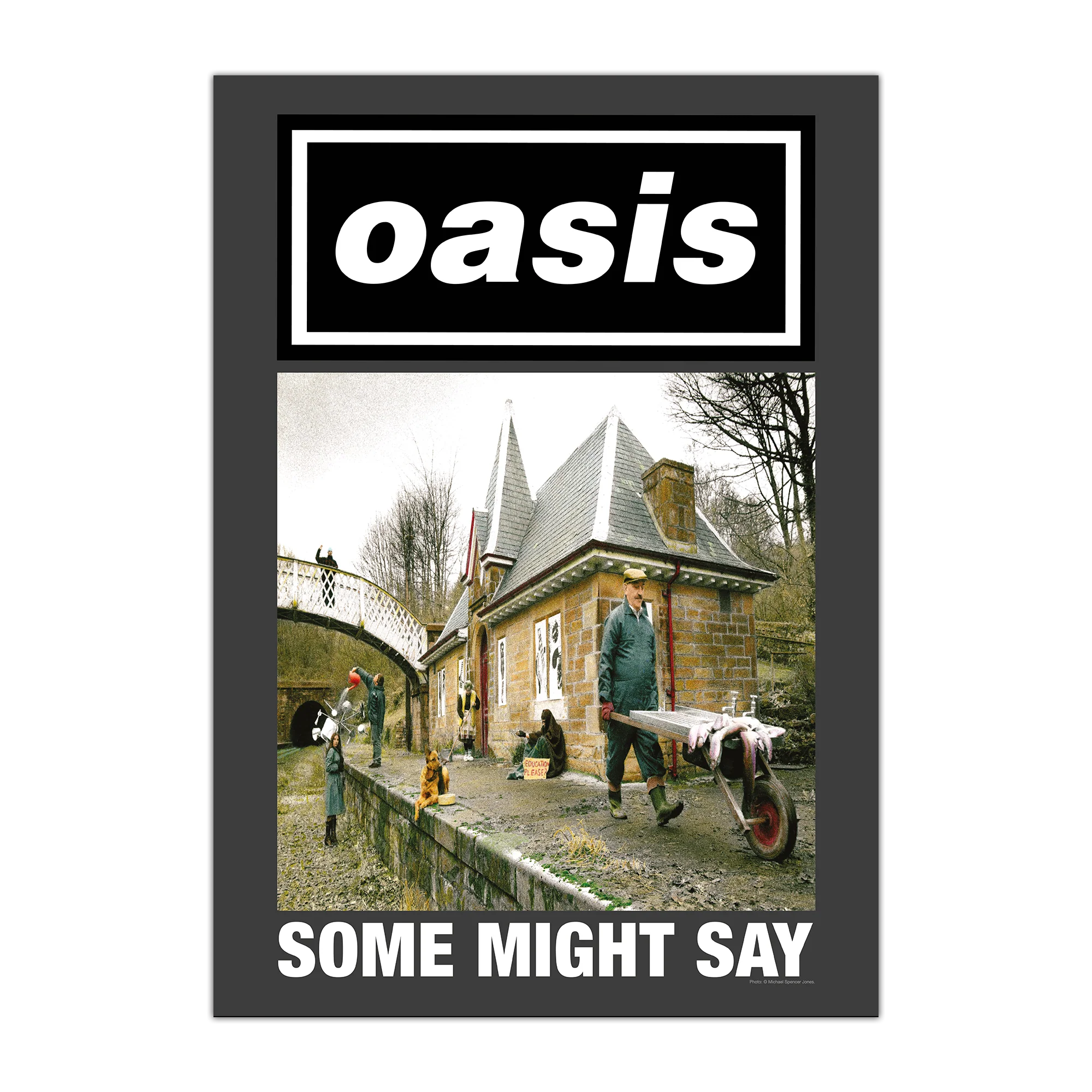 Some Might Say Single Cover Poster